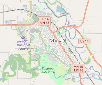 Area schools map